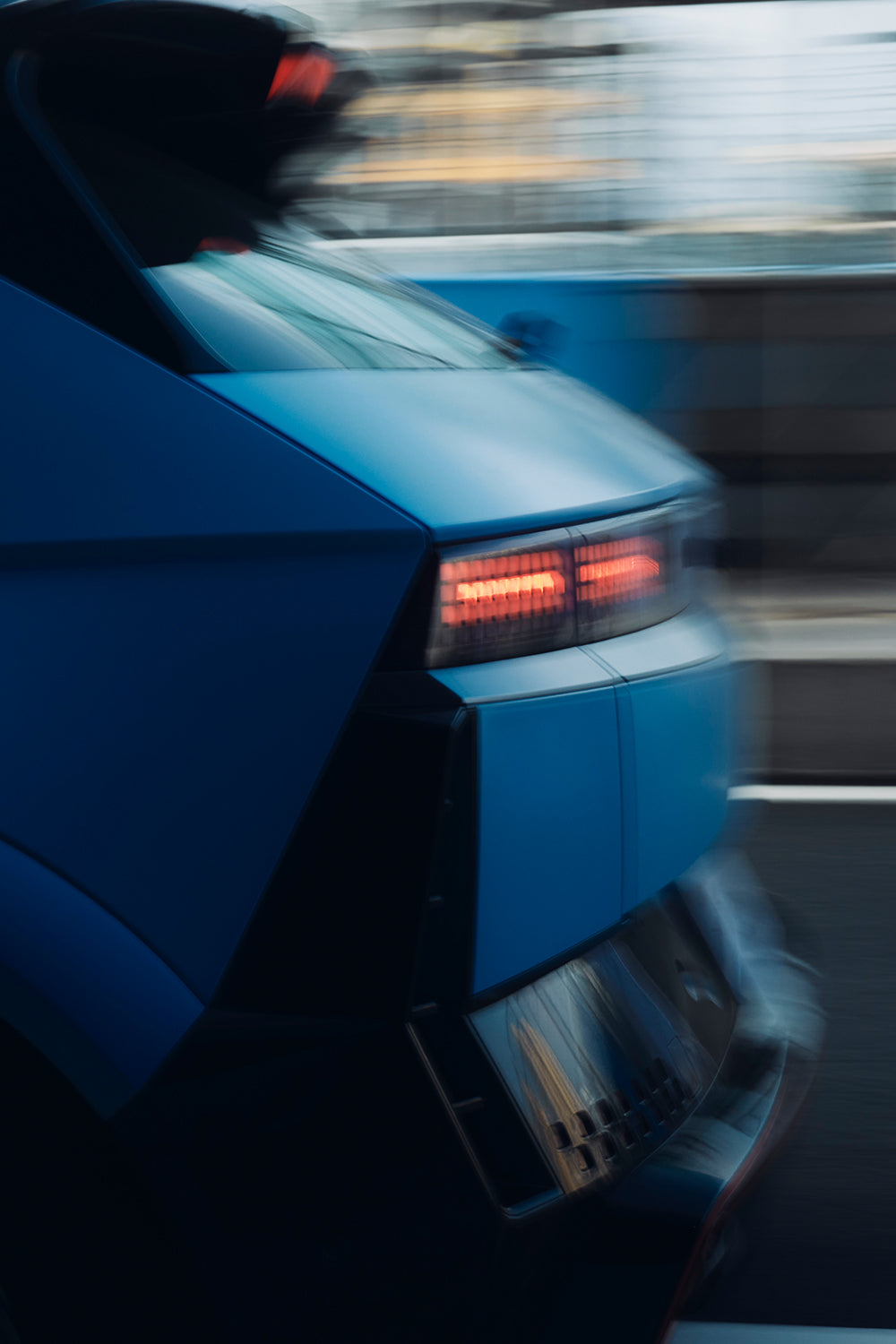 Tail lights on a Hyundai IONIQ 5 N
