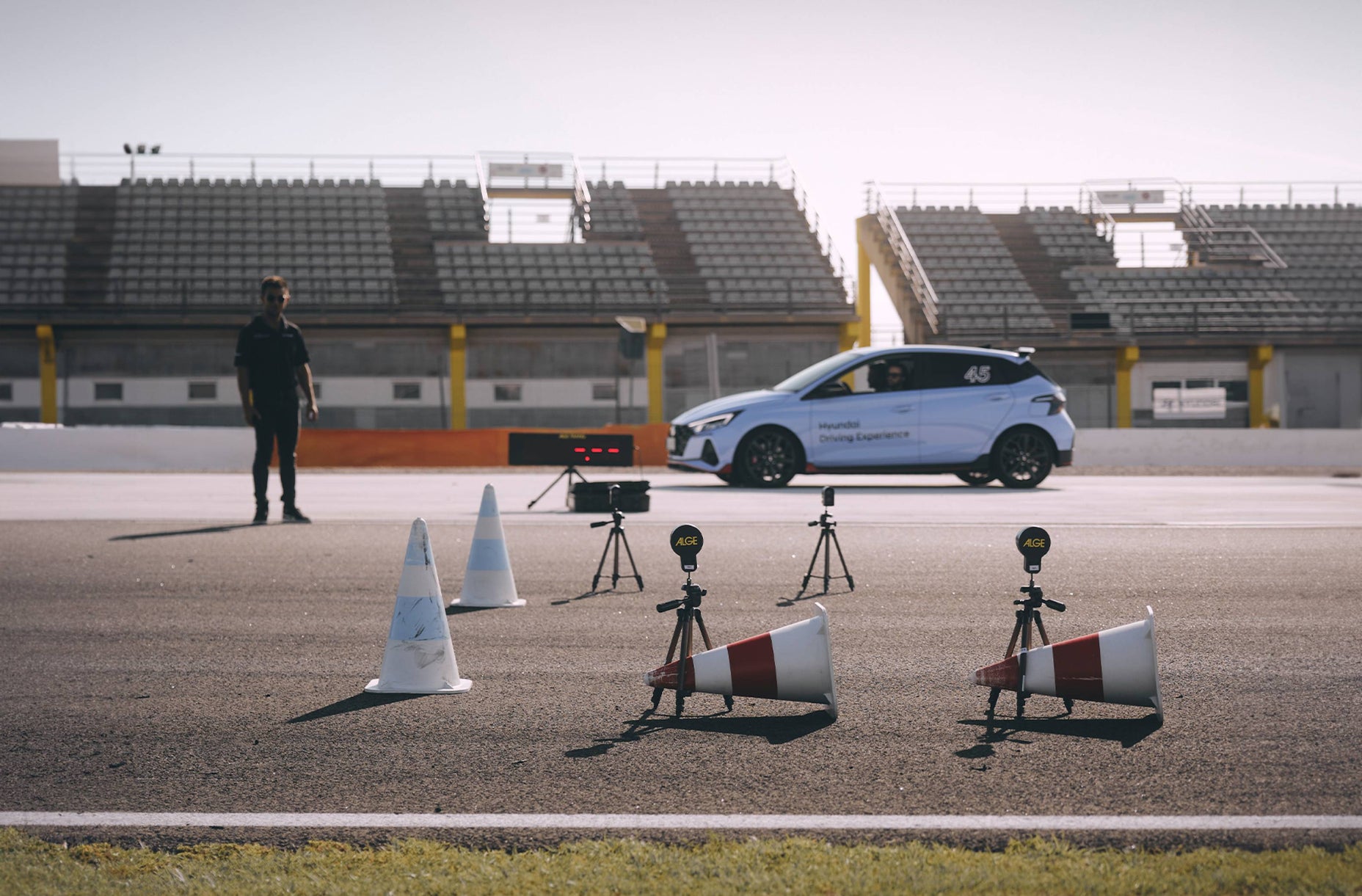 Hyundai i20N on the Ricardo Tormo Circuit
